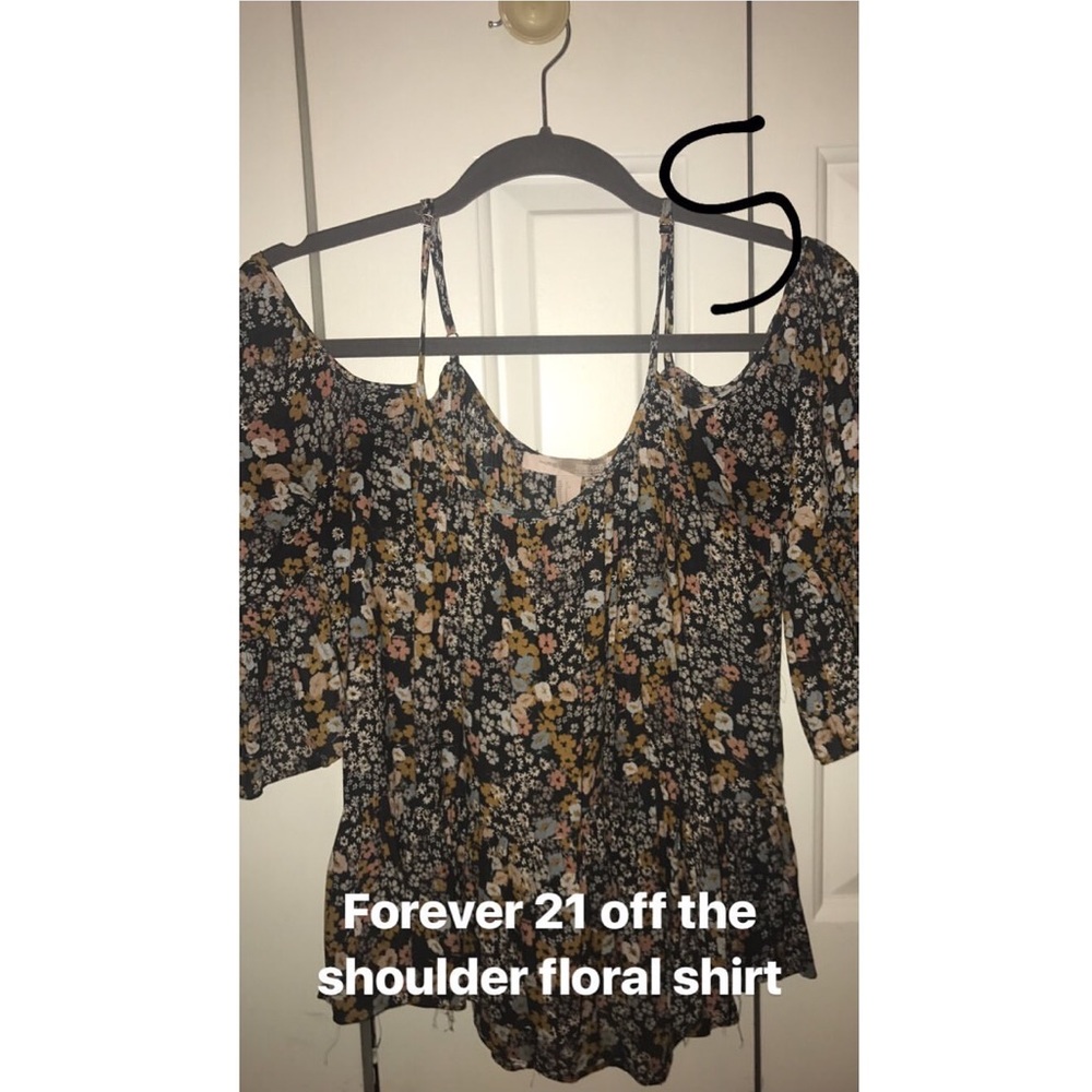 Forever 21 off-the-shoulder top